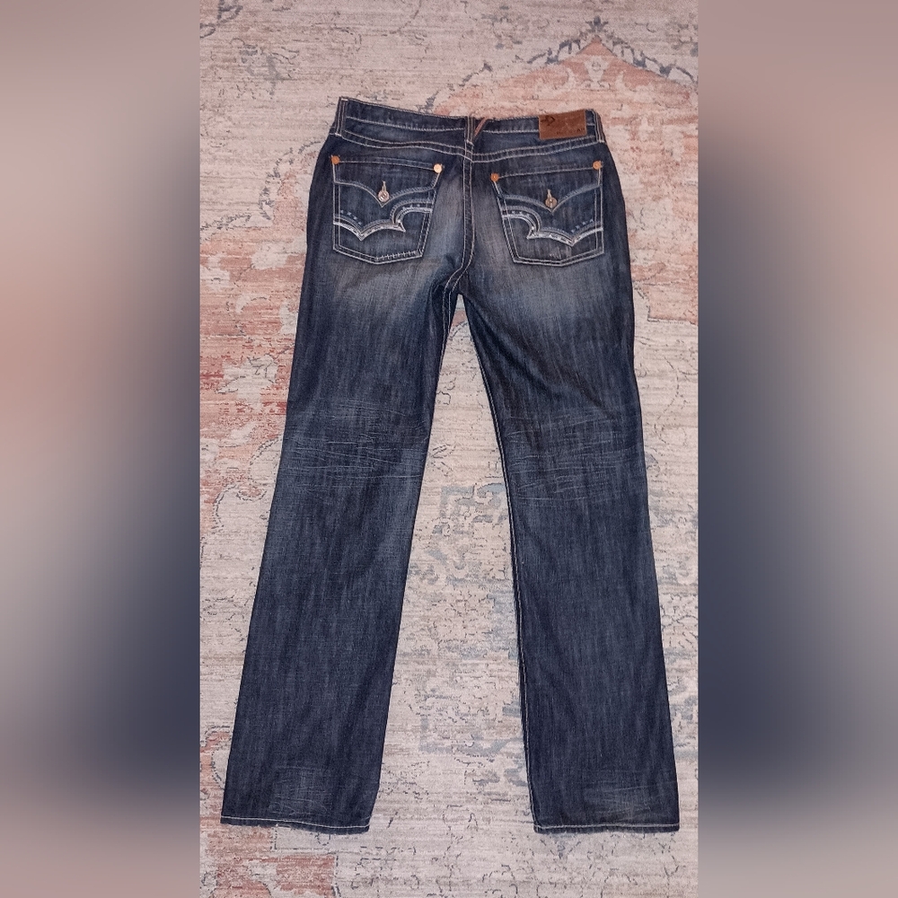 Big Star Pioneer BootCut Men's Distressed Jeans Size 38